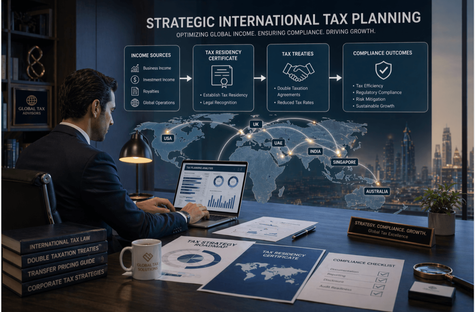 Illustration for UAE Tax Residency Certificate: Eligibility, Benefits, and Application Process